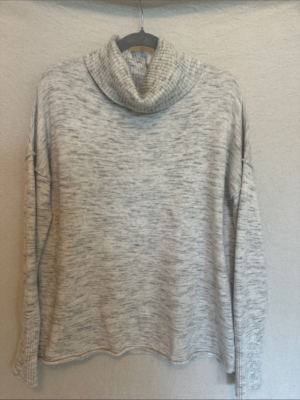 RD Style XL Gray Cowl Neck Tunic Sweater Soft Stitch Fix